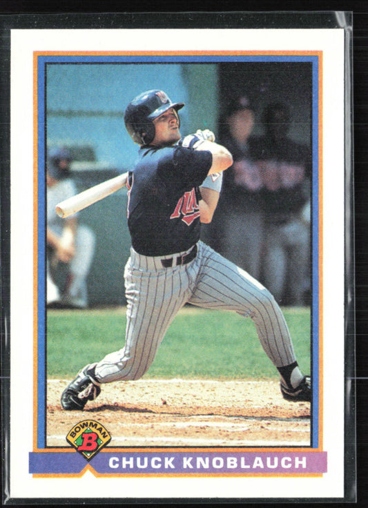 Chuck Knoblauch 1991 Bowman
