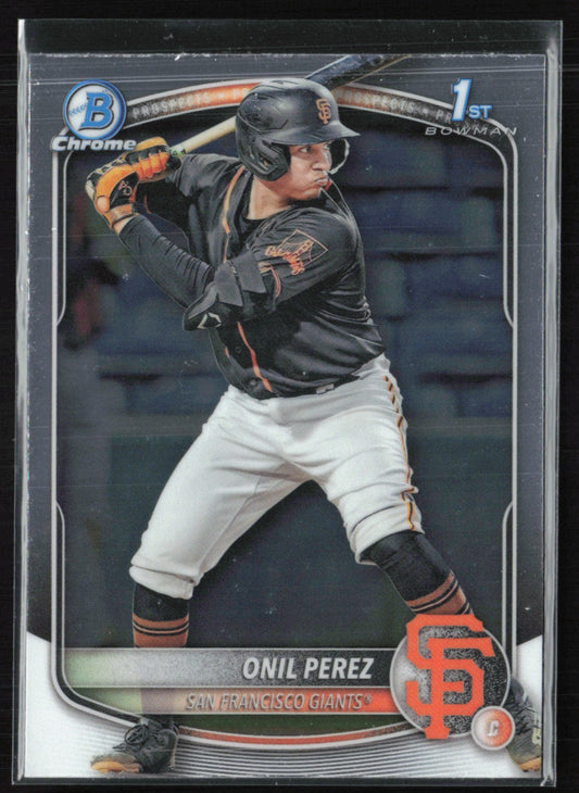 Onil Perez 1st Bowman