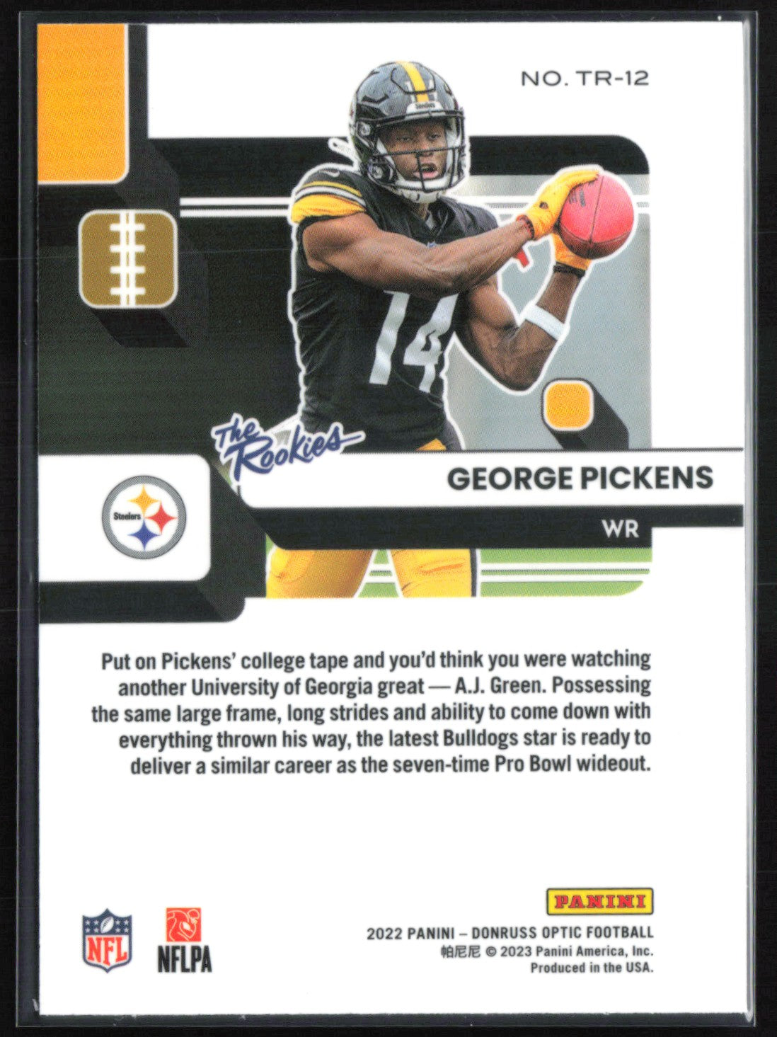 George Pickens RC The Rookies