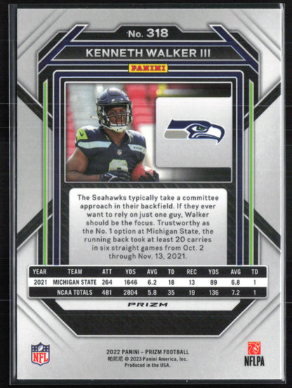 Kenneth Walker III RC RWB Prizm