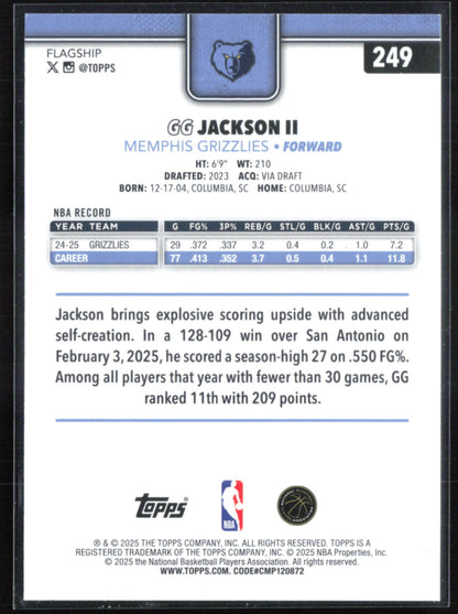 GG Jackson II Silver Foil