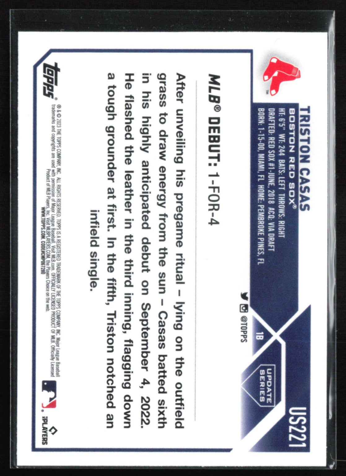Triston Casas RC