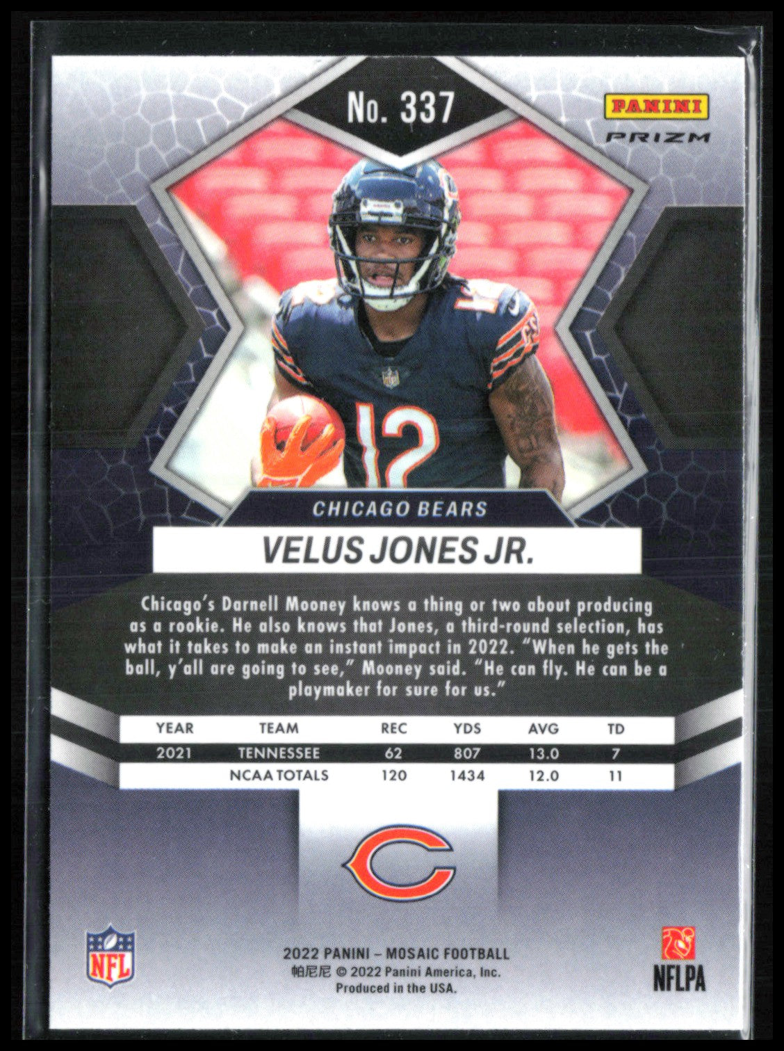Velus Jones Jr. RC