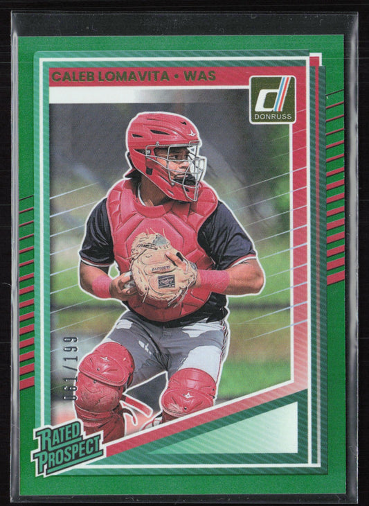 Caleb Lomavita Prospect Green /199