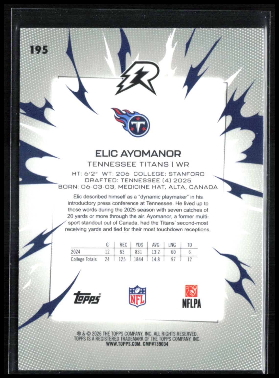 Elic Ayomanor RC