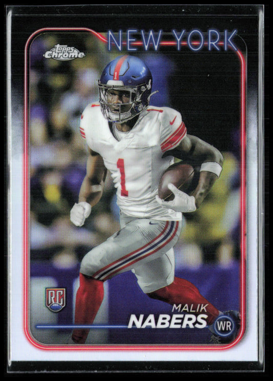 Malik Nabers RC Refractor