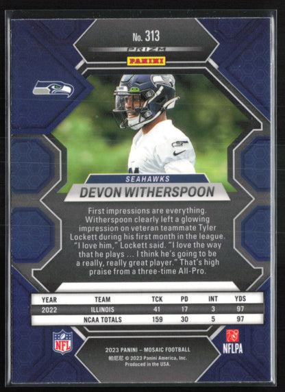 Devon Witherspoon RC Reactive Blue