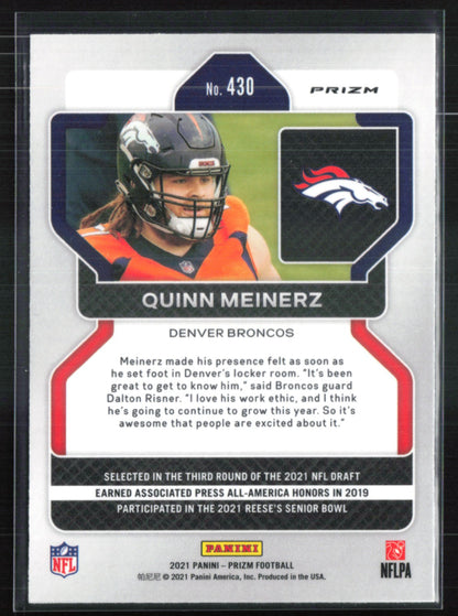 Quinn Meinerz RC Green Prizm