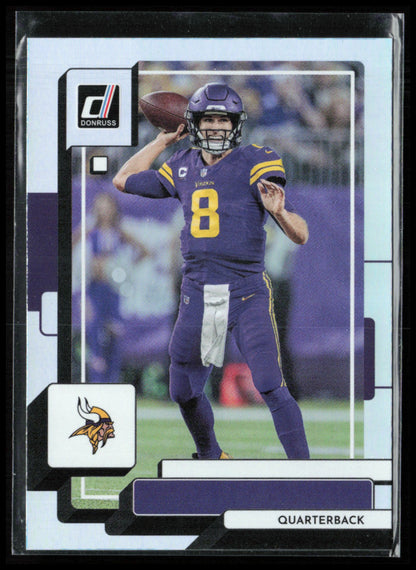 Kirk Cousins No Name Front Foil