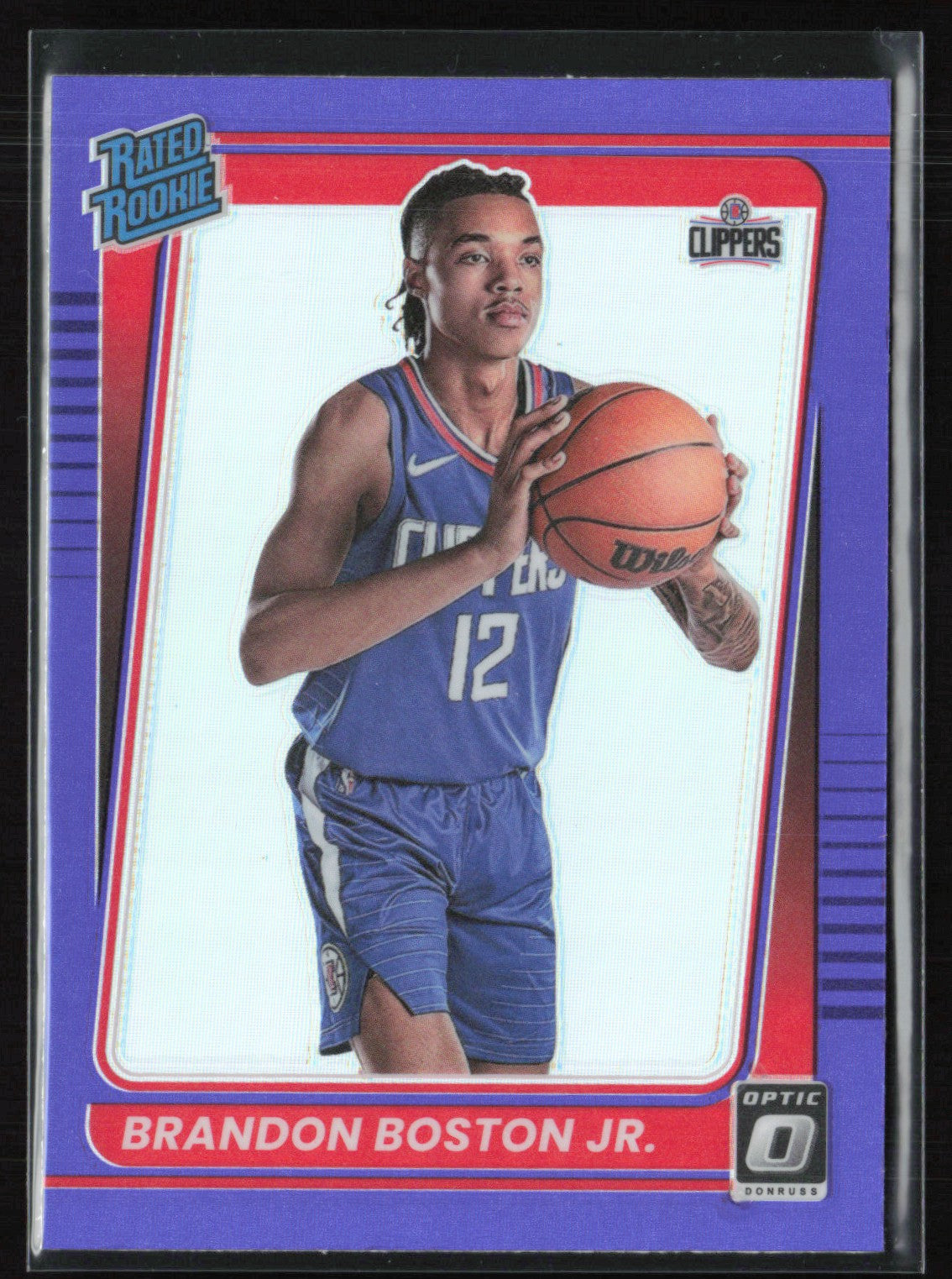 Brandon Boston Jr. RC Purple
