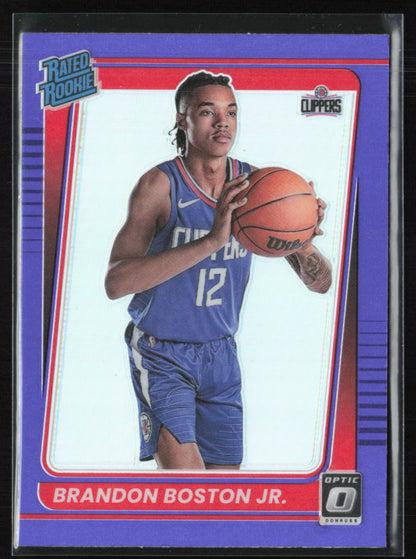 Brandon Boston Jr. RC Purple