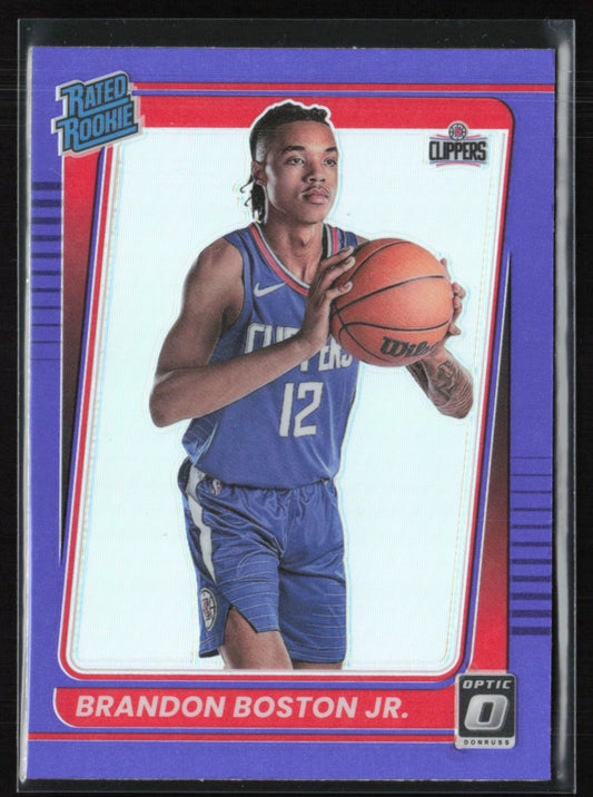 Brandon Boston Jr. RC Purple