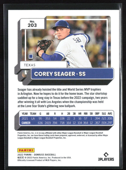 Corey Seager Foil /500