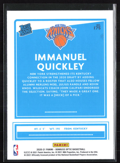 Immanuel Quickley RC