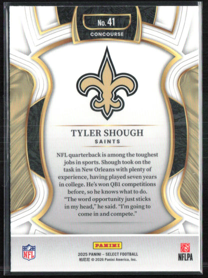Tyler Shough RC Concourse