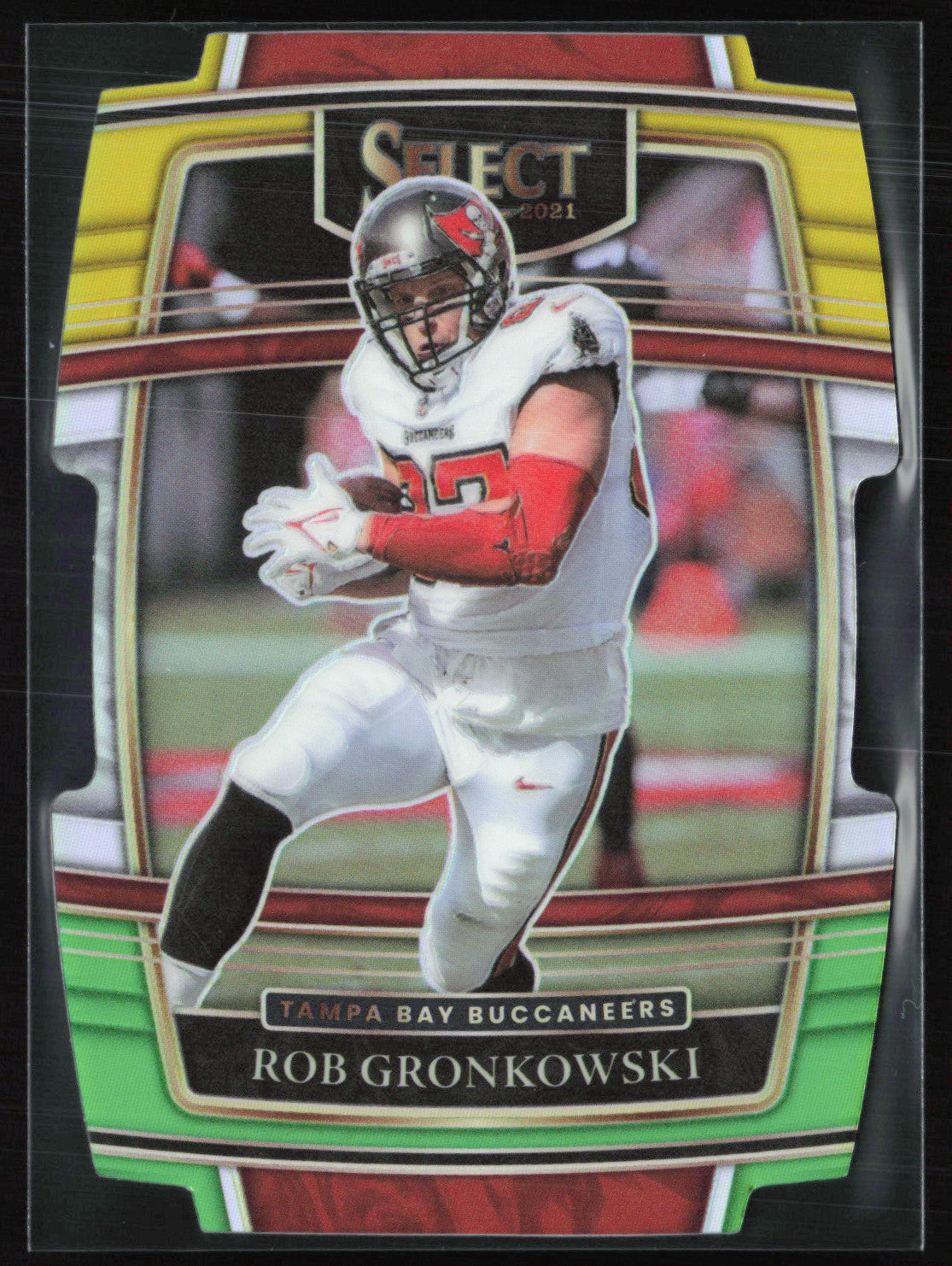 Rob Gronkowski Yellow Green Die-Cut