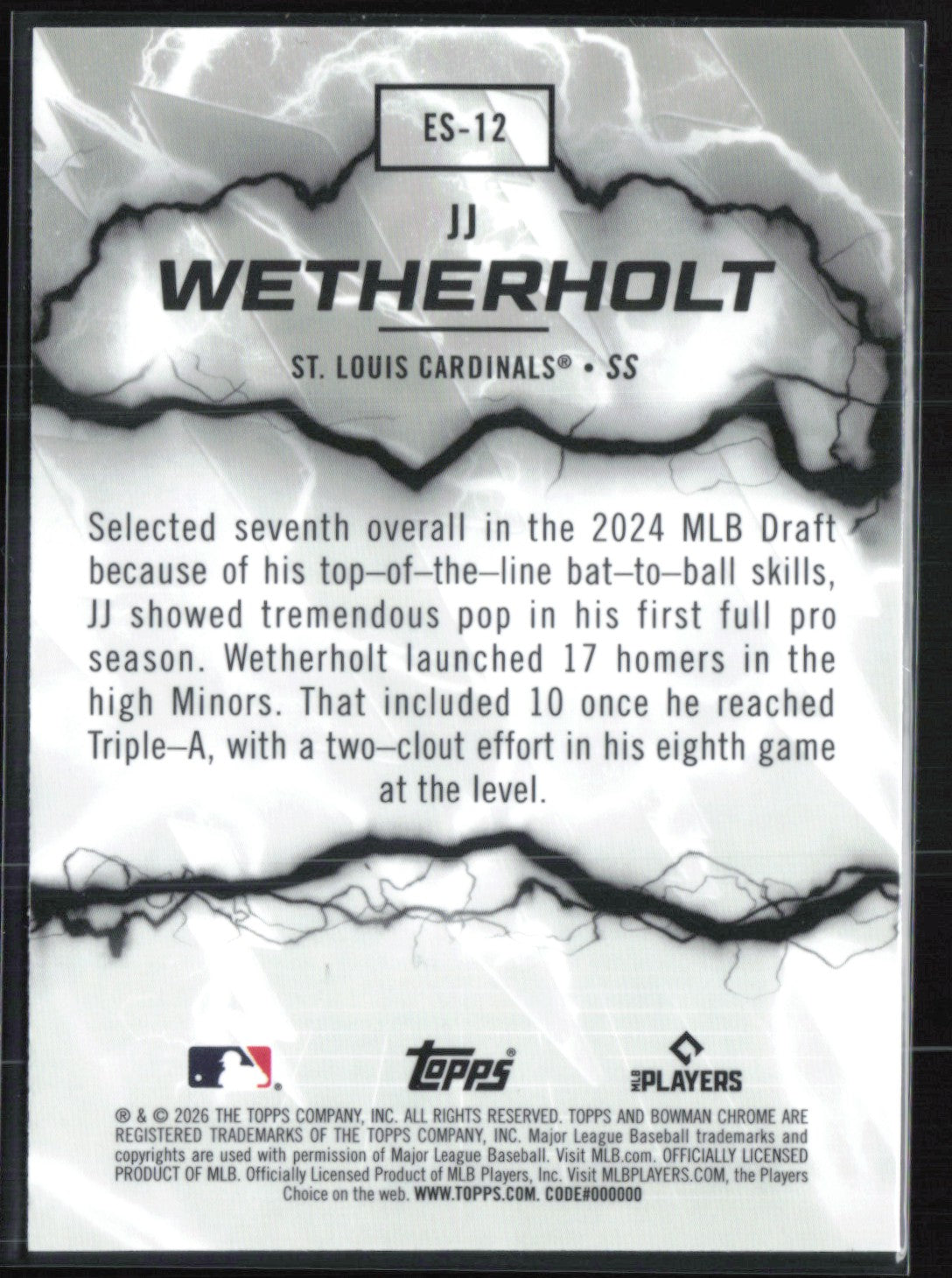JJ Wetherholt Electric Sluggers