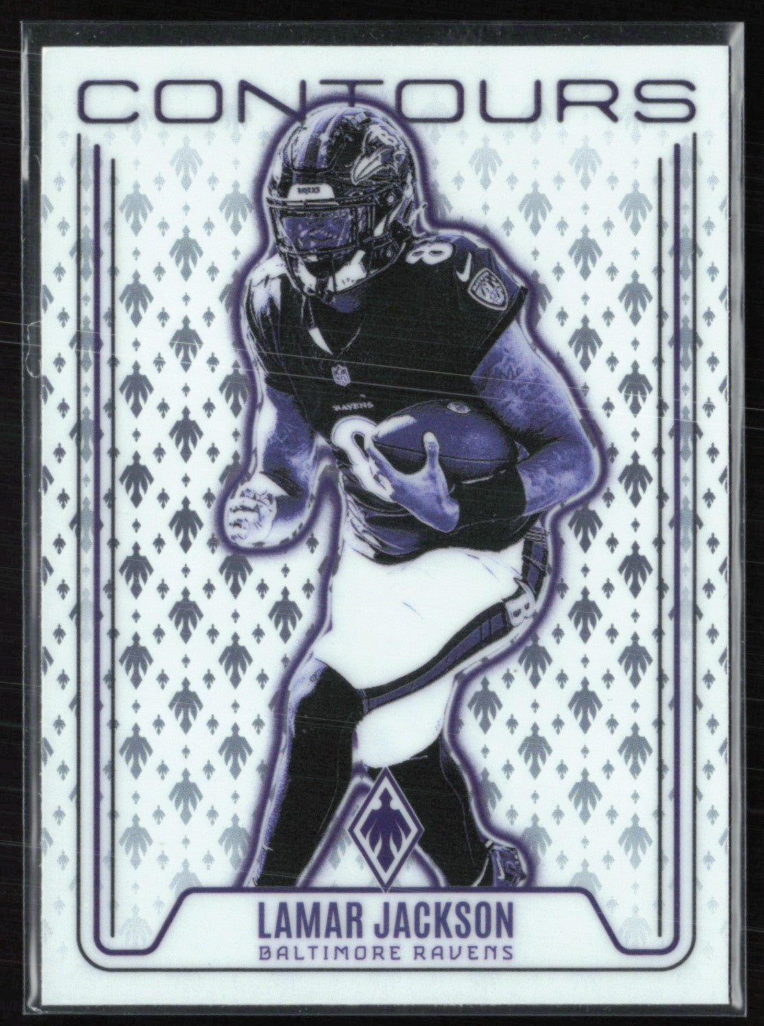 Lamar Jackson Contours