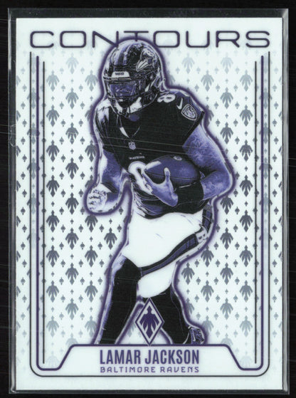 Lamar Jackson Contours