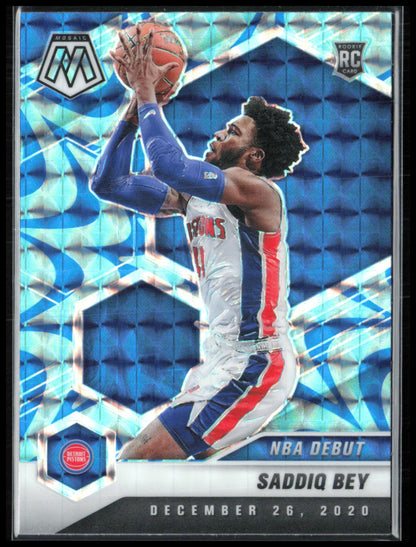 Saddiq Bey RC Blue Debut