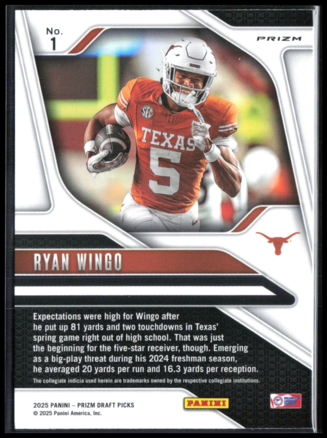 Ryan Wingo Prospect Yellow Ice