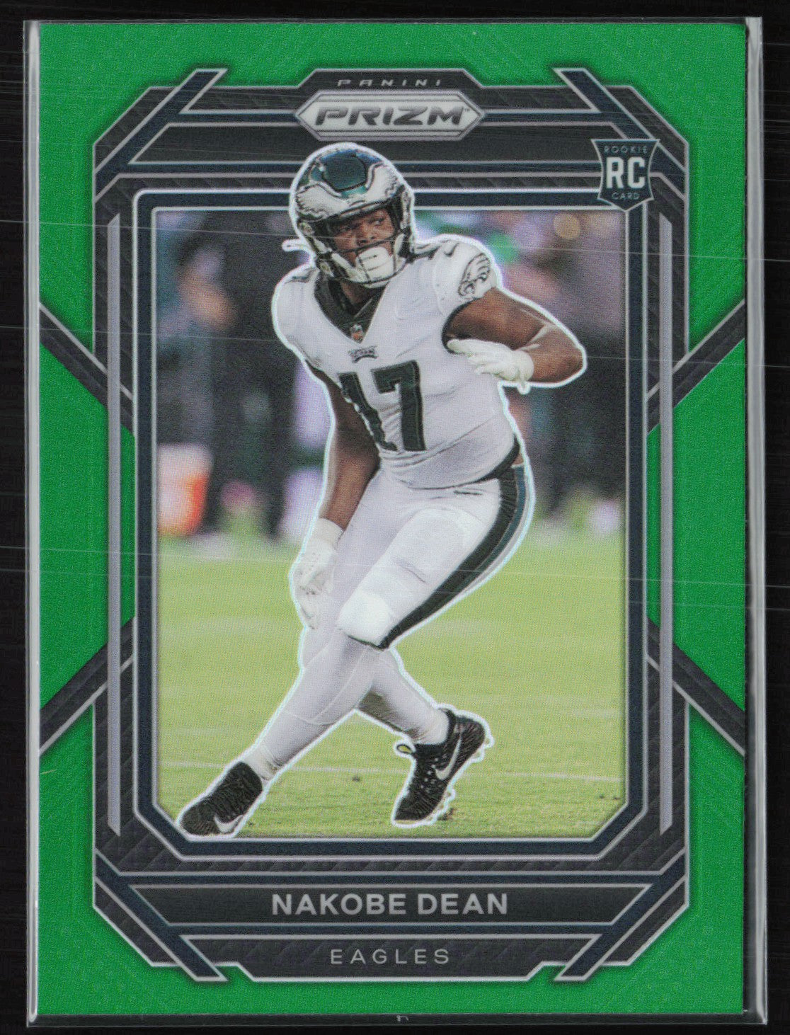 Nakobe Dean RC Green Prizm