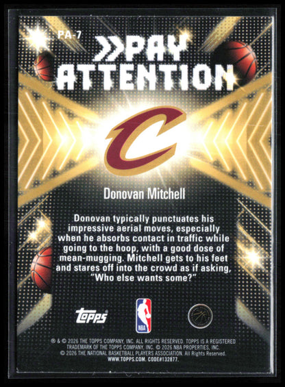 Donovan MItchell Pay Attention