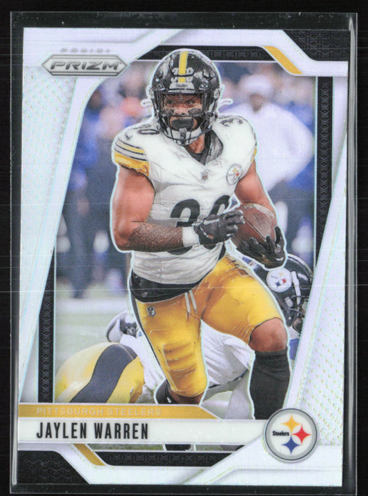 Jaylen Warren Silver Prizm