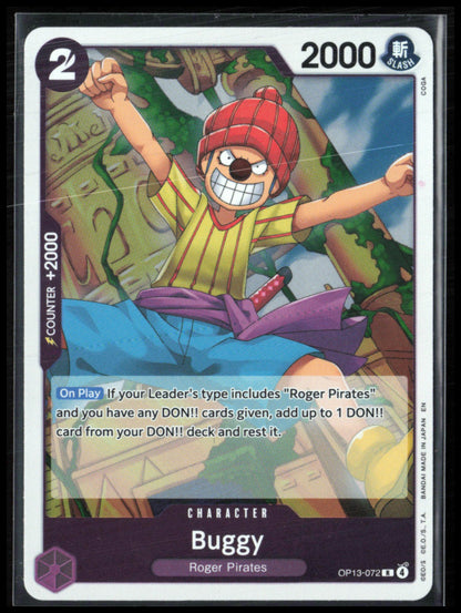 Buggy Rare Holo (One Piece)