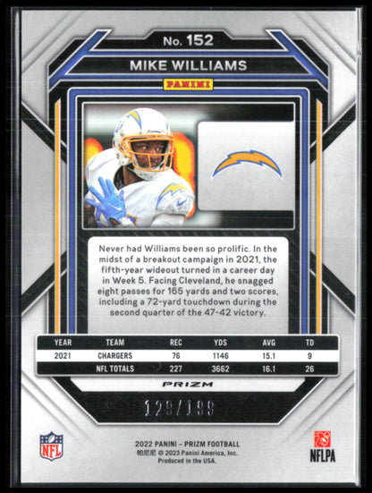 Mike Williams Light Blue Wave /199