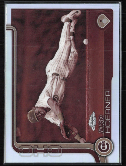 Nico Hoerner Sepia Refractor
