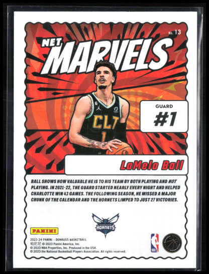 LaMelo Ball Net Marvels 2023-24 Donruss