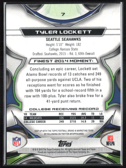 Tyler Lockett RC 2015 Finest