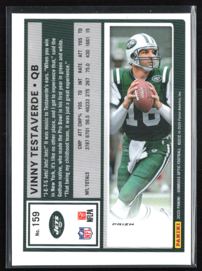 Vinny Testaverde Stars Holo