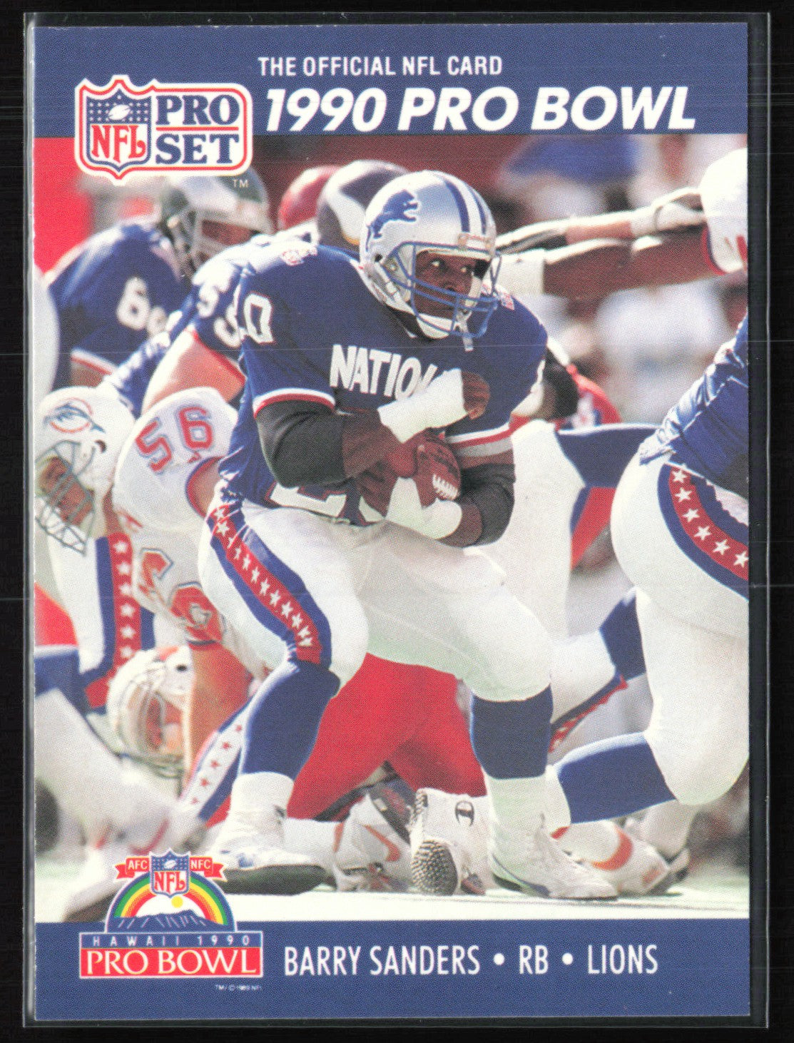 Barry Sanders 1990 Pro Set