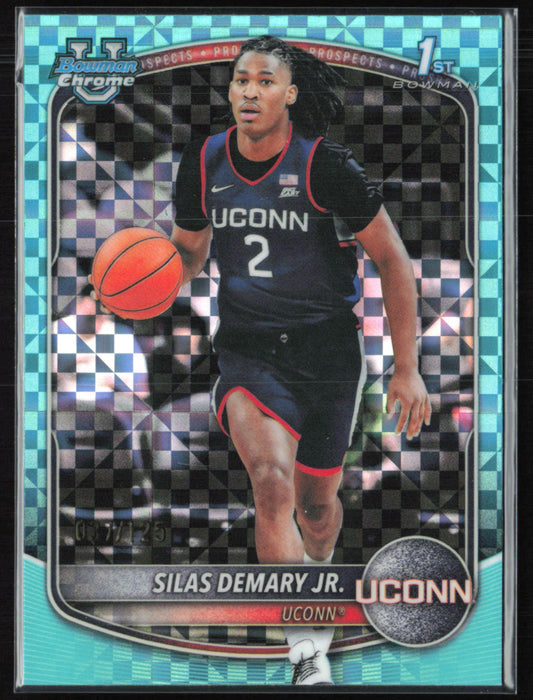 Silas Demary Jr 1st Bowman Aqua /125