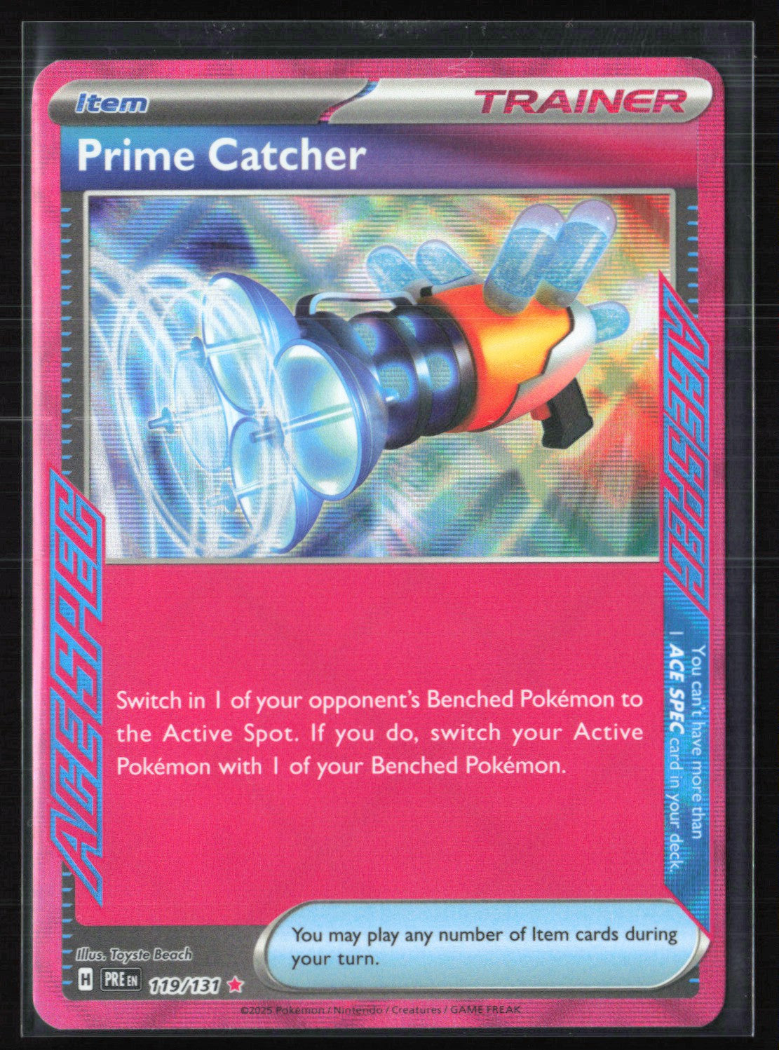 Prime Catcher Ace Spec