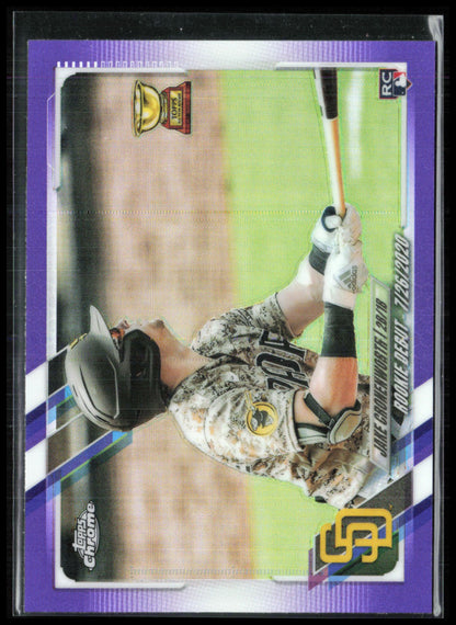 Jake Cronenworth RC Purple Refractor