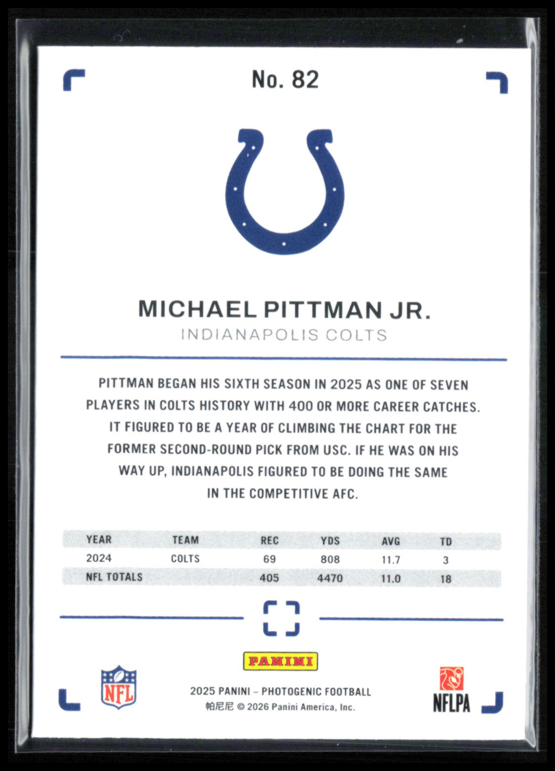 Michael Pittman Jr. Red /125