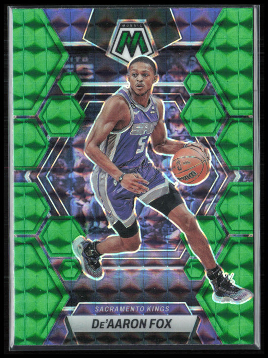 De'Aaron Fox Green Mosaic