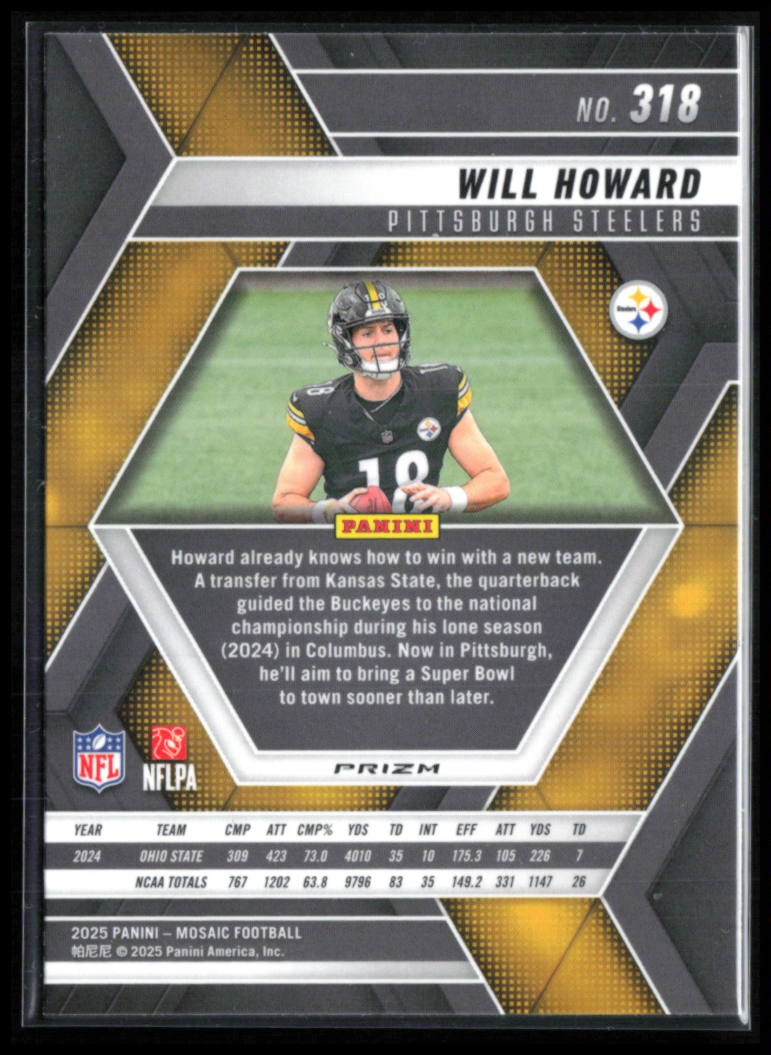 Will Howard RC Purple Scope