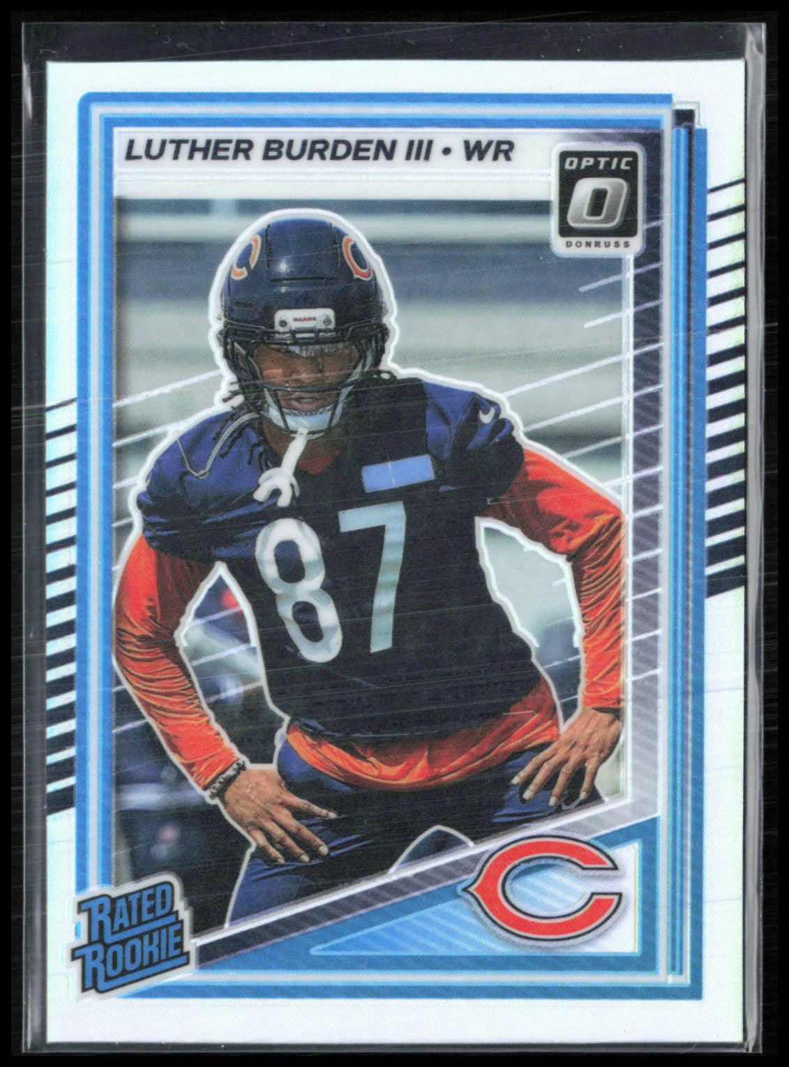 Luther Burden III RC Holo Optic Rated Rookie