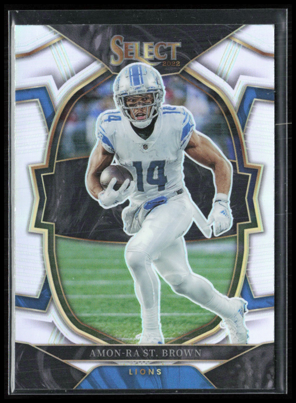 Amon-Ra St. Brown Silver Prizm