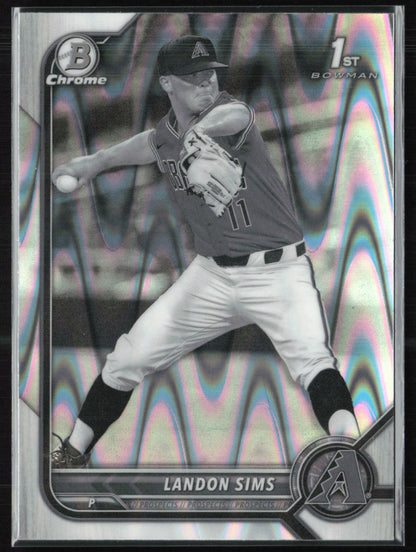 Landon Sims 1st Bowman B&W Raywave