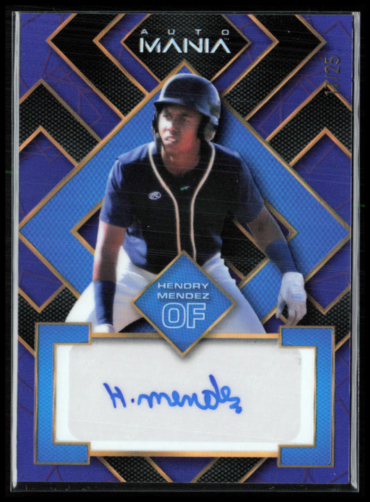 Hendry Mendez Auto Purple /25