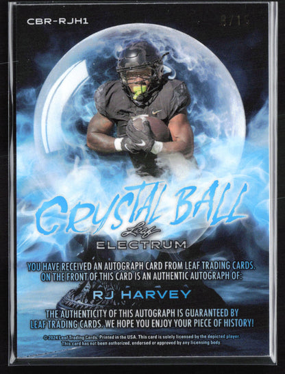 RJ Harvey Auto /15 Crystal Ball Leaf Electrum