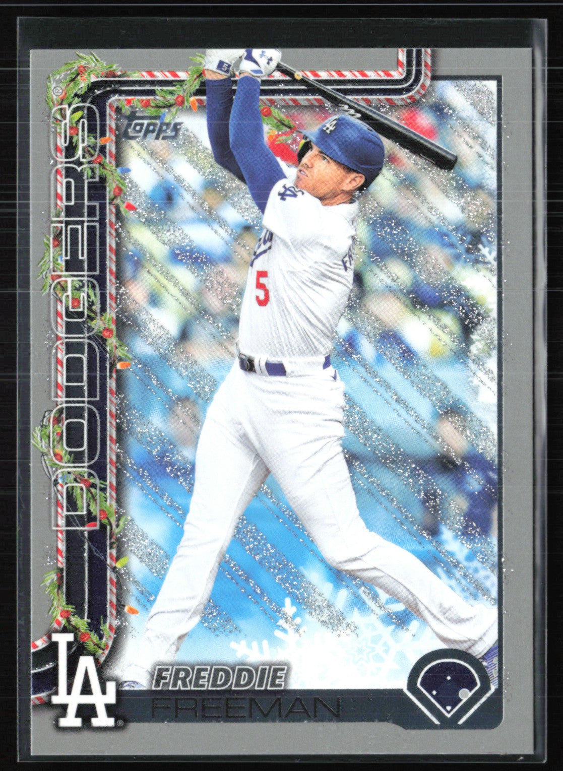 Freddie Freeman Silver Holiday