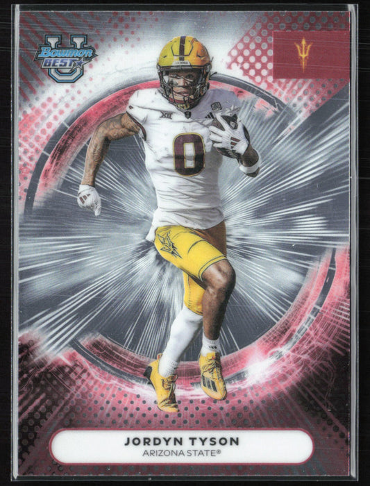 Jordyn Tyson 2025 Bowman Best U
