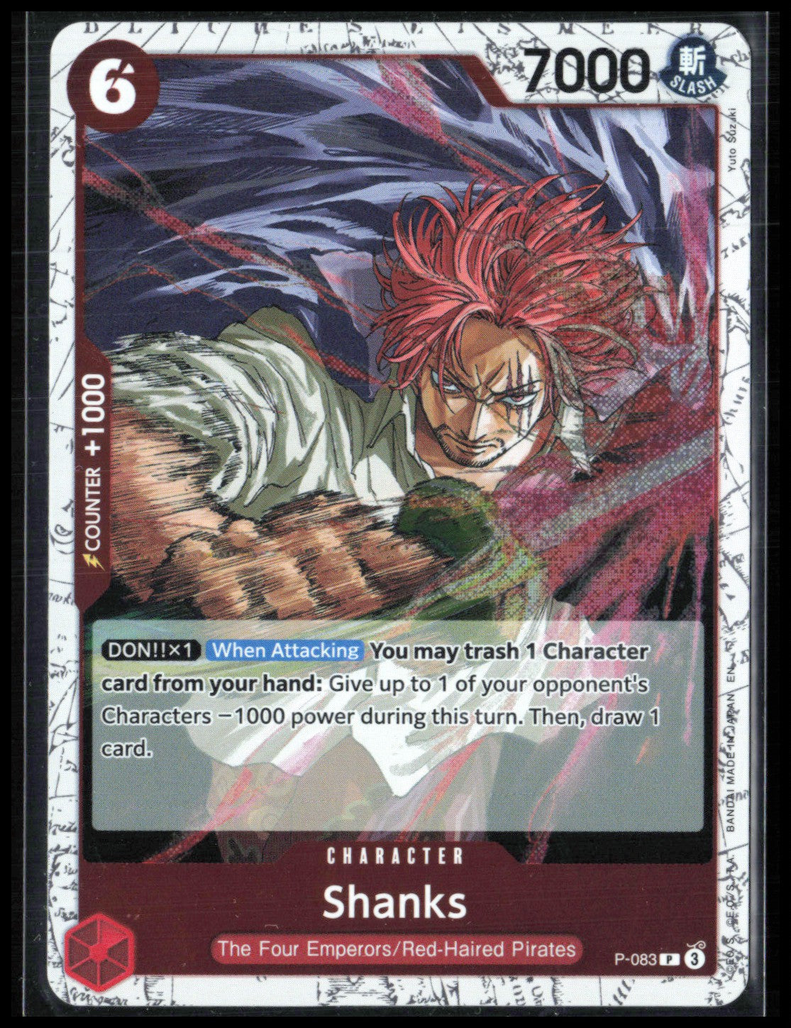 Shanks Promo Holo (One Piece)