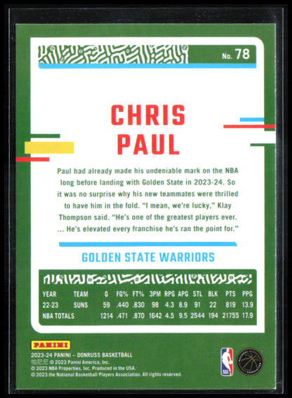 Chris Paul Green Laser